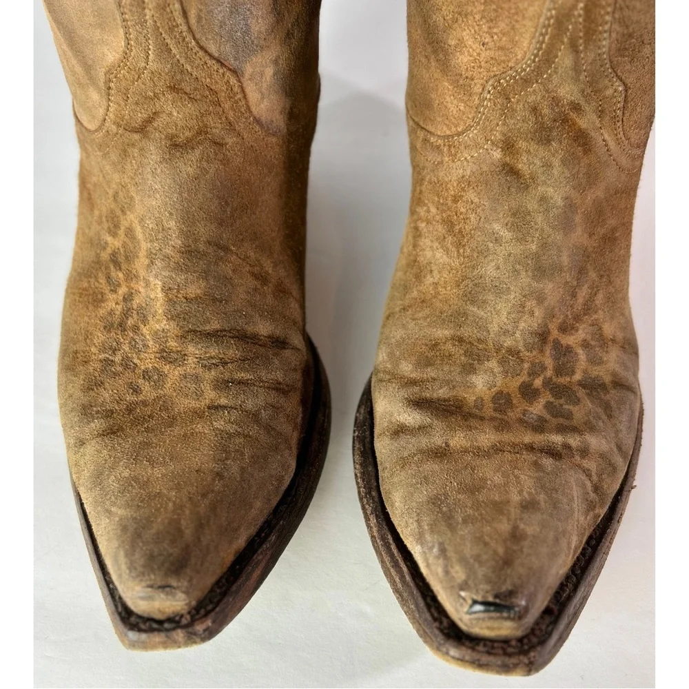 Old Gringo Women’s Leather Leopardito 13" Cowboy Boots, size 8.5 - Picture 6 of 16